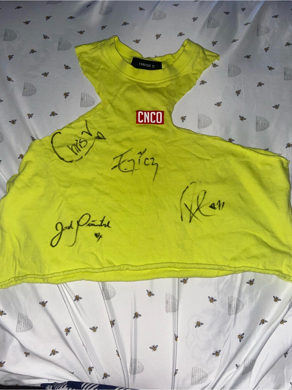 Cnco signed autographed shirt